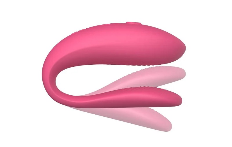 Sync Lite is an intuitive vibrator for curious couples looki... We-Vibe - Sync Lite - Pink photo-4