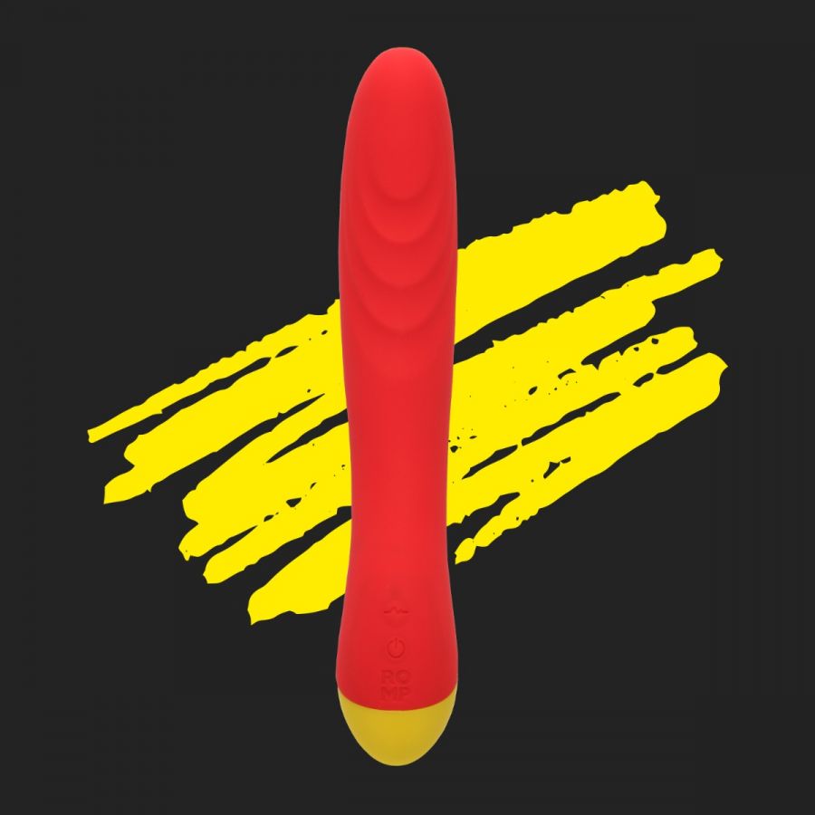 我们想通知您,适用于 Wow Tech 产品(ROMP、Womanizer、We-Vibe、Arcwave)的充电器适配... Romp - Hype G点纹路刺激按摩棒 - 橙色 照片-3