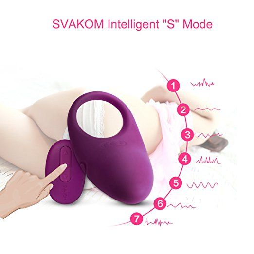 Allow SVAKOM to introduce Winni: a vibrating ring designed f... SVAKOM - Winni Remote Control Vibro Ring - Violet photo-12