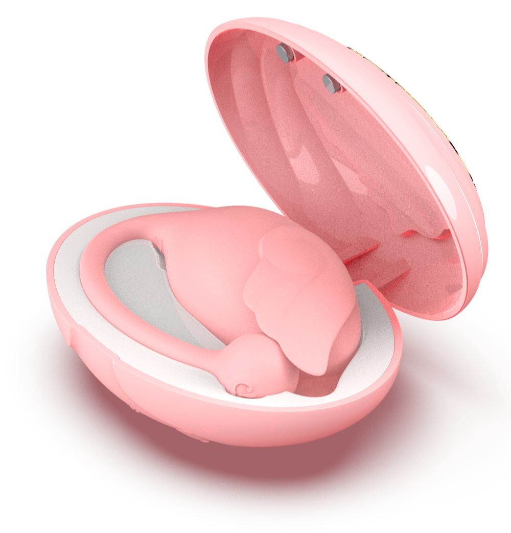 Amour, the ultimate luxury stimulating egg vibrator, is a un... Zalo - Amorette - Fairy Pink photo-2