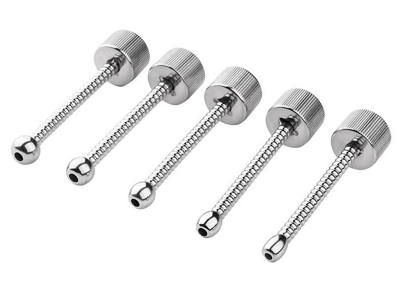 Threaded bottom metal marquise stick
Material: Stainless St... MT - Threaded Marquise Penis Plug 9mm photo-3