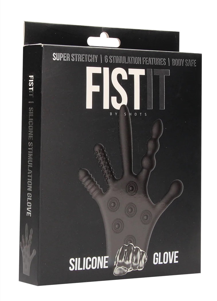 Transform every one of your fingers into an exciting sex toy... Fist It - Stimulation Glove - Black photo-5