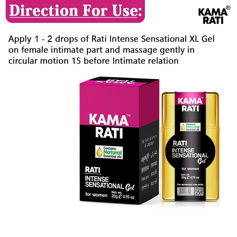 In a state of exciting intimate moments, most of us actu... Kama Rati - Women's Intense Gel - 20g photo-6