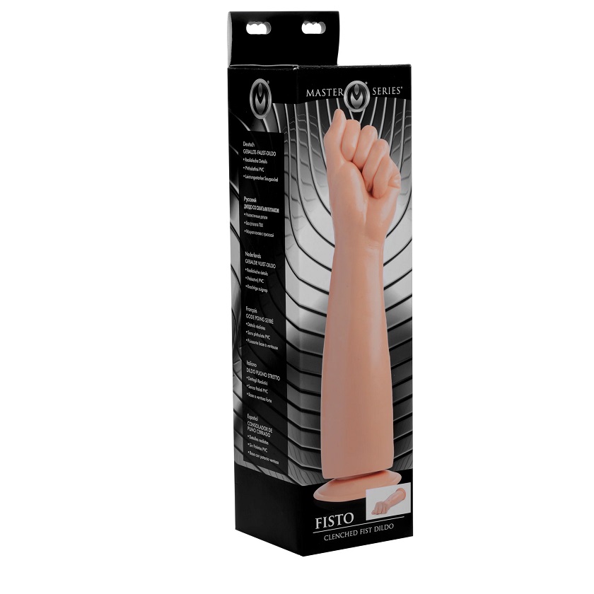 Take your best shot at going elbow deep on this extreme dild... Master Series - Fisto Clenched Hand - Flesh photo-9