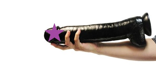 Master Cock - The Destroyer 16.5“假陽具 - 黑色 照片