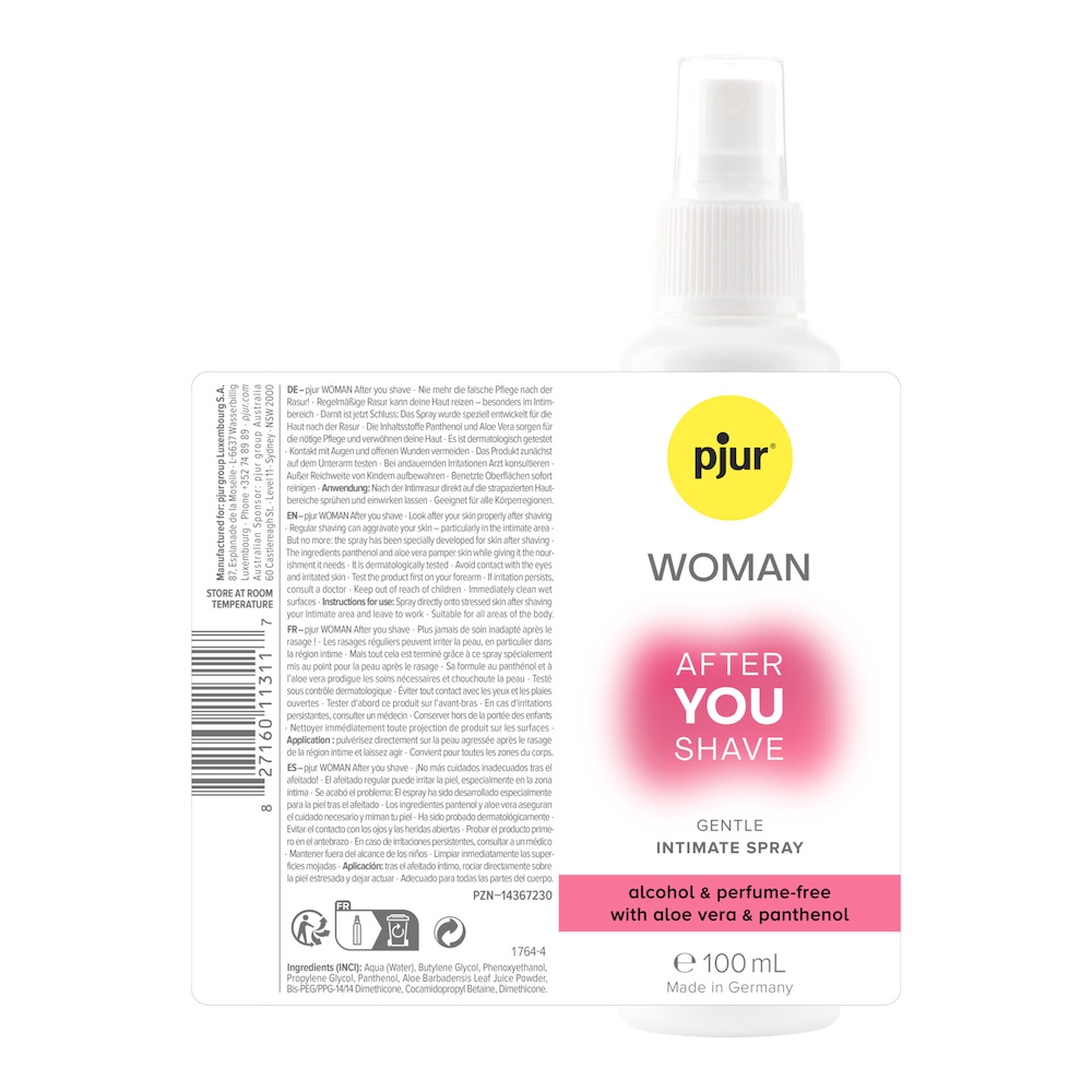 Introduction
pjur WOMAN After you shave spray is a gentle,... Pjur - Woman After You Shave Spay - 100ml photo-3