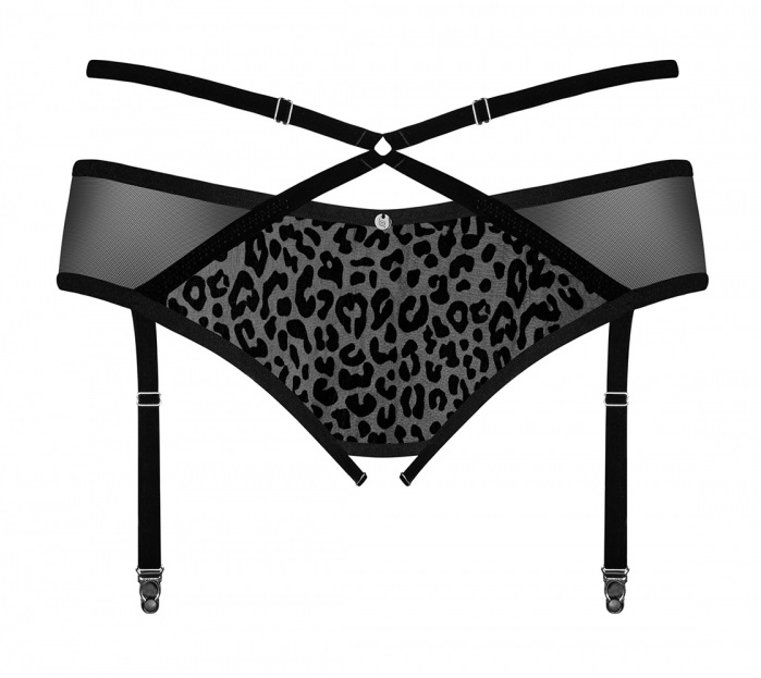 Something sexy, something naughty, something that will be ha... Obsessive - Jagueria Garter Belt - Black - 4XL/5XL photo-7