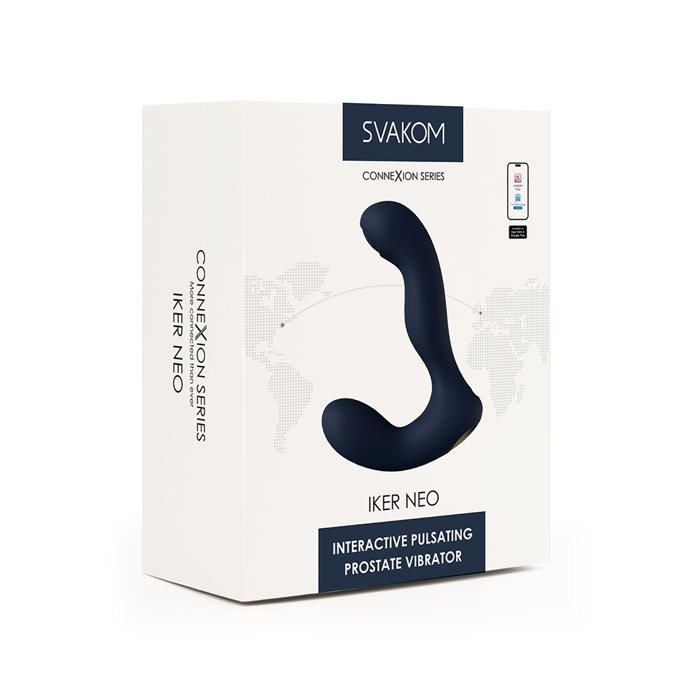 SVAKOM - Iker Neo 前列腺&会阴震动式智能后庭按摩器 - 深蓝色
极致三重快感,专为前列腺... SVAKOM - Iker Neo 前列腺&会阴震动式智能后庭按摩器 - 深蓝色 照片-11
