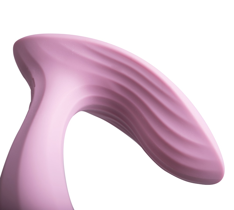 Everything rests at your fingertips. Connect with the SVAKOM... SVAKOM - Erica APP Wearable Vibrator - Romantic Rose photo-7