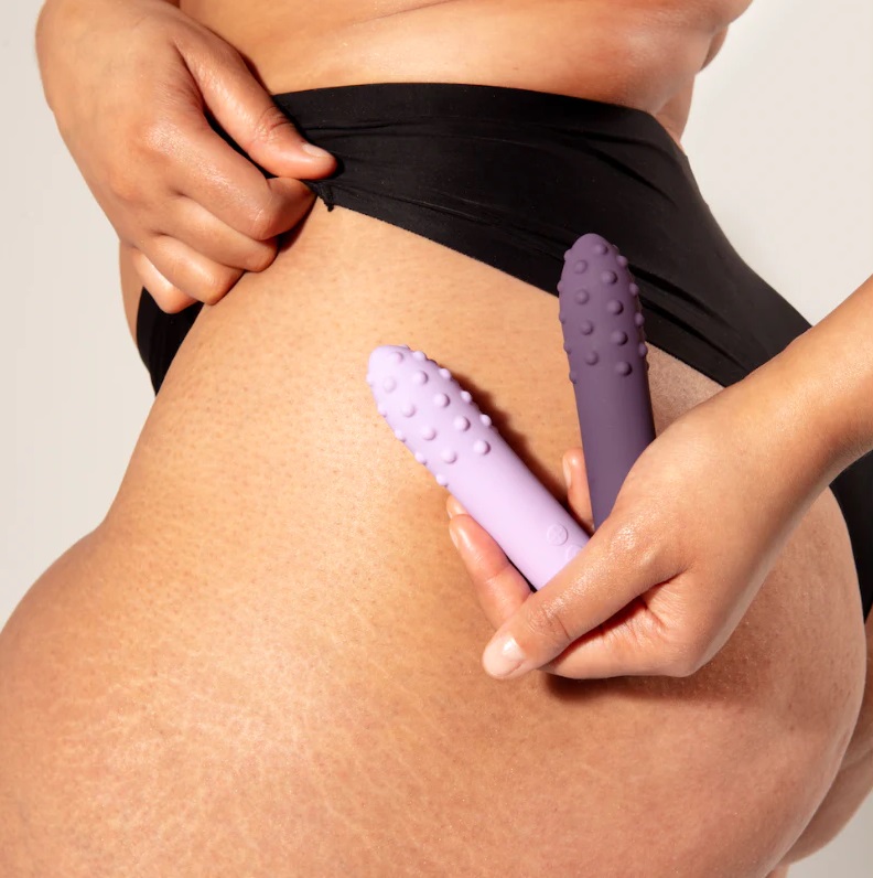 Meet Duet, a multi-surfaced bullet vibrator with small, roun... Je Joue - Duet Bullet Vibrator - Lilac photo-5