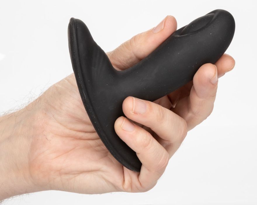 The Eclipse Wristband Remote Pulsing Probe is a sensual sili... CEN - Eclipse Wristband Remote Pulsing Probe - Black photo-2