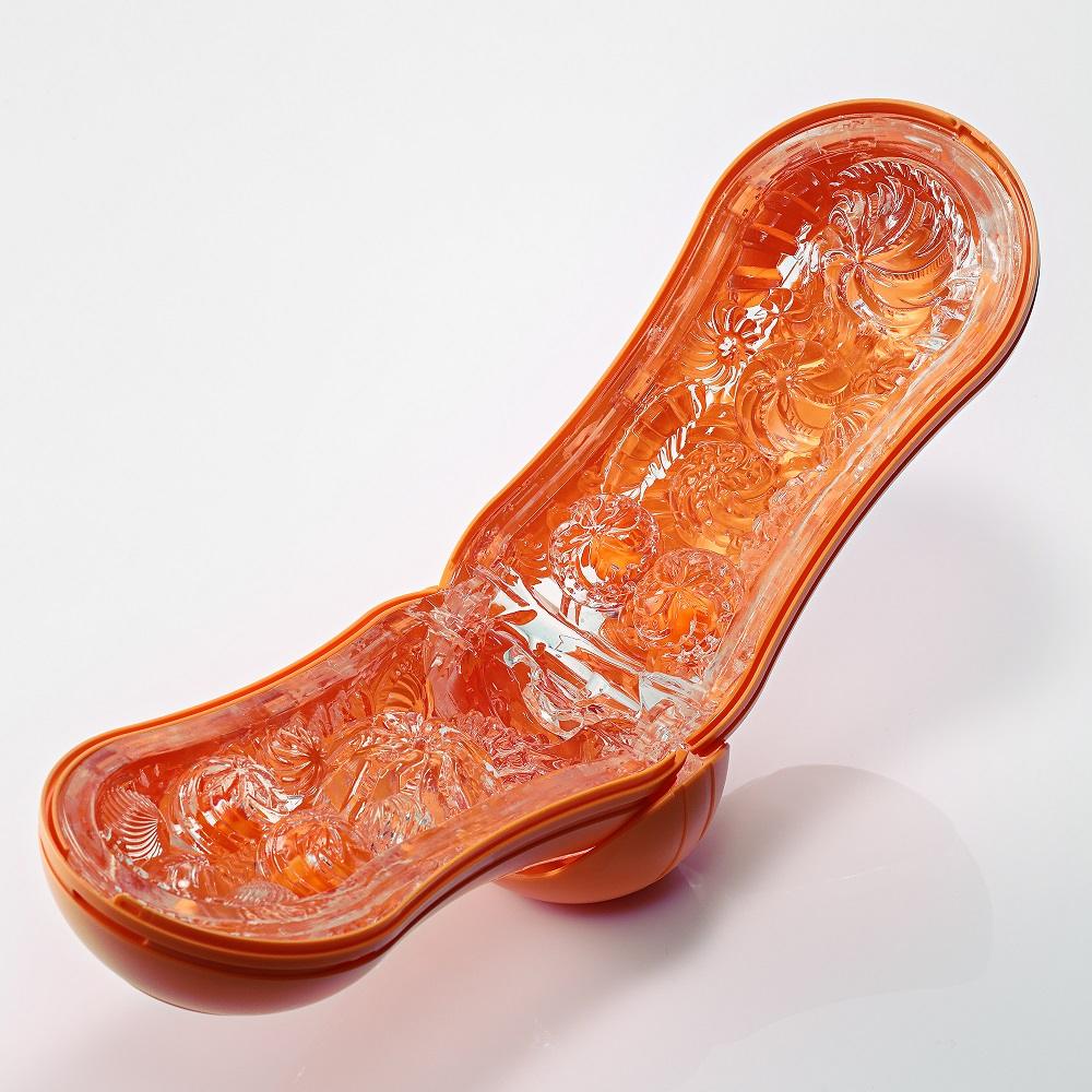 With the new design of orb structure, the elastic orbs wrapp... Tenga - Flip ORB Pastaio - Sunset Orange photo-4