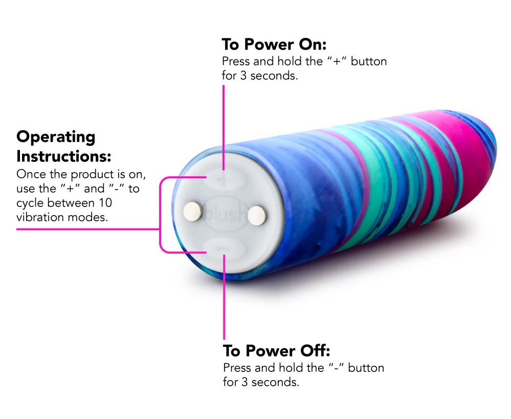 Are you ready for your newest addiction? The Limited Addicti... Limited Addiction - Mesmerize Vibro Bullet - Azure photo-6