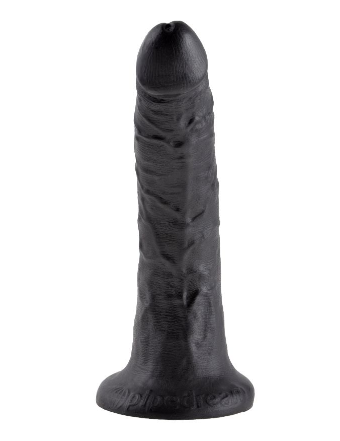 Do you want your first dildo to look and feel just like the ... King Cock - Cock 7″ - Black photo-4