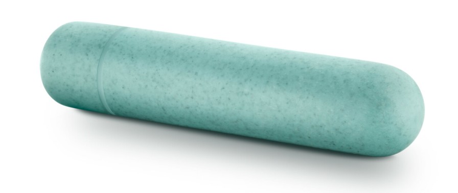 This pleasure-packed petite vibe is crafted from Biofeel, a ... Gaia - Eco Bullet - Aqua photo-3