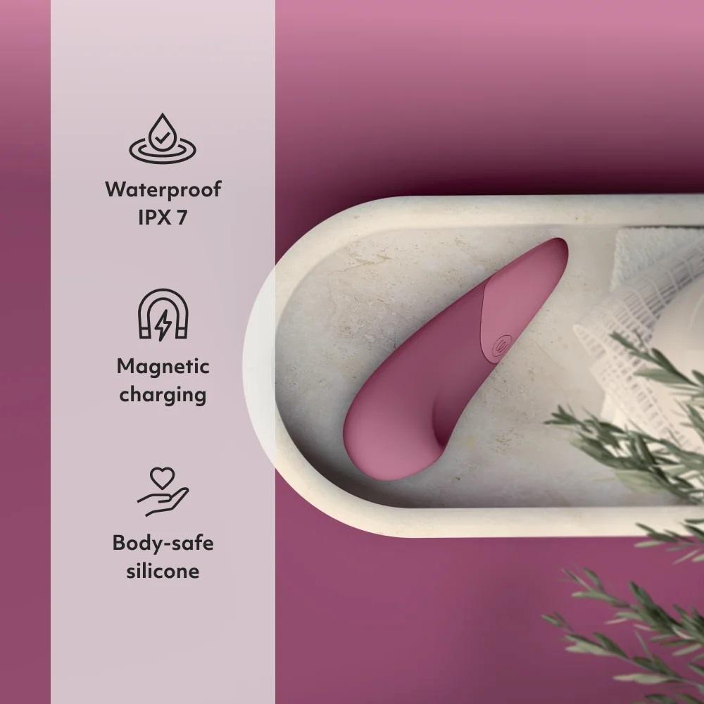 Introducing the Womanizer Vibe UltraWave Clitoral Vibrat... Womanizer - Vibe UltraWave Clitoral Vibrator - Dusky Pink photo-8