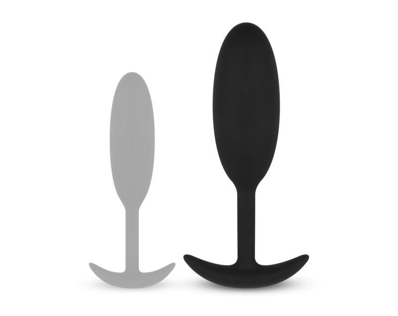 Enjoy this weighted butt plug where and whenever you want. T... Easytoys - Heavy Fulfiller Butt Plug M - Black photo-6