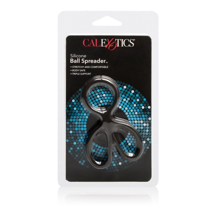 Extend your ecstasy with the easy to use Silicone Ball Sprea... CEN - Silicone Ball Spreader - Black photo-4