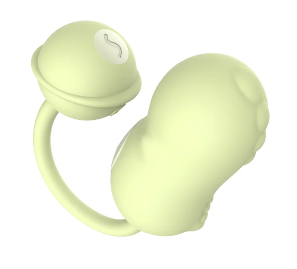 Baby has two built-in vibrating motors, and the little plane... Monster Pub - Baby Vibro Egg - Green photo-7