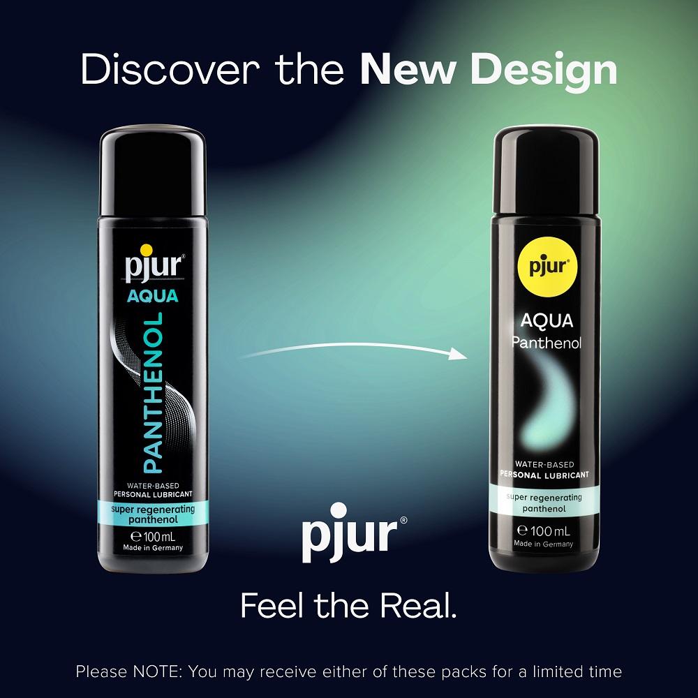 Extra long-lasting lubrication in waterbased formulations. p... Pjur - Aqua Panthenol - 100ml photo-2