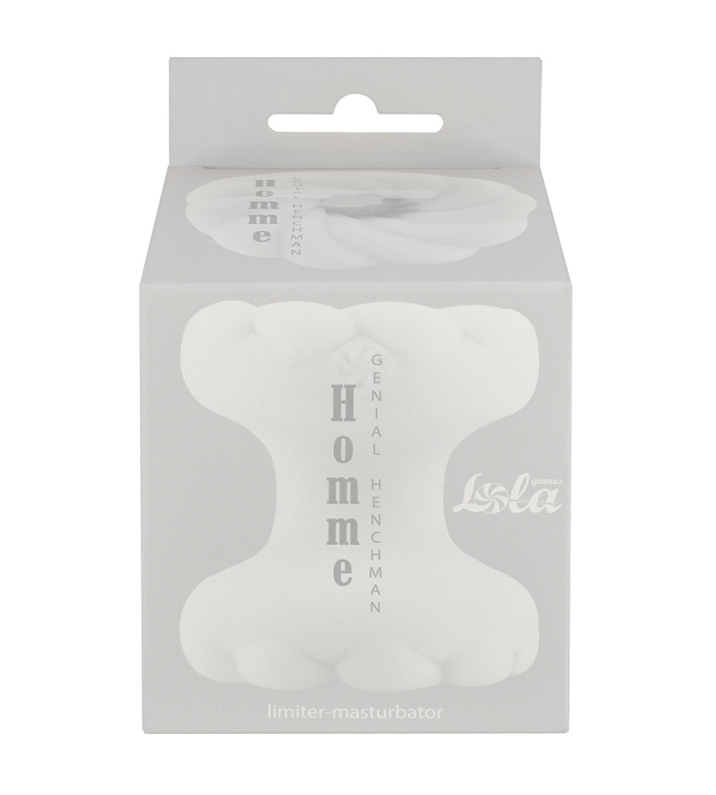 Homme Henchman limiter-masturbator is a universal toy for me... Lola Games - Homme Genial Limiter Masturbator - White photo-8