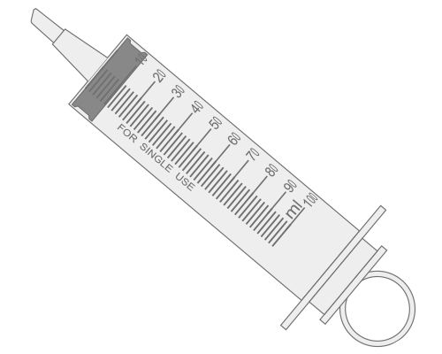 A-One - Medy 塑膠灌腸器 100ml 照片