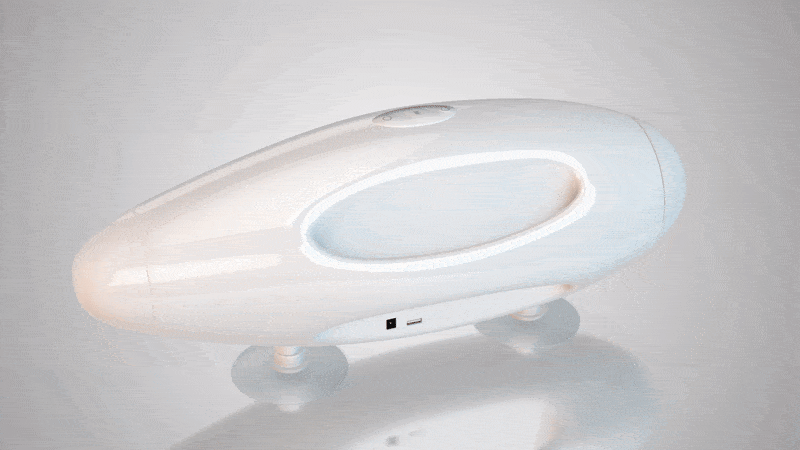 When you're looking for a travel-friendly sex machine th... Fetish Fantasy - Couples Sex Machine - White photo-3