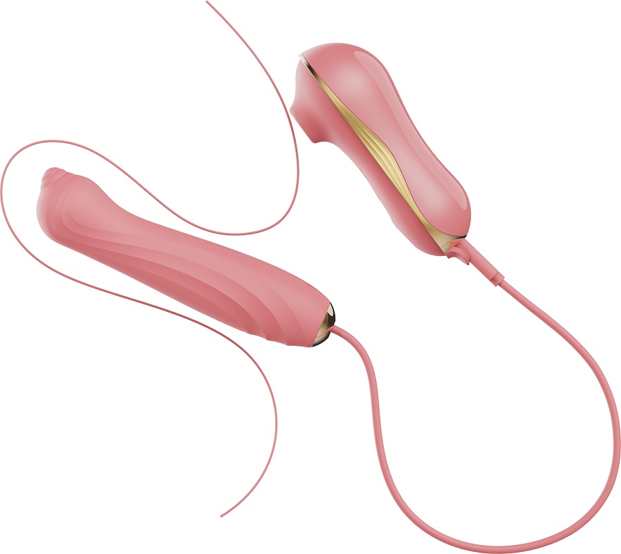 Inspired by unicorns in mythology, they symbolize purity, no... Zalo - Unicorn APP Massager Set - Strawberry Pink photo-17