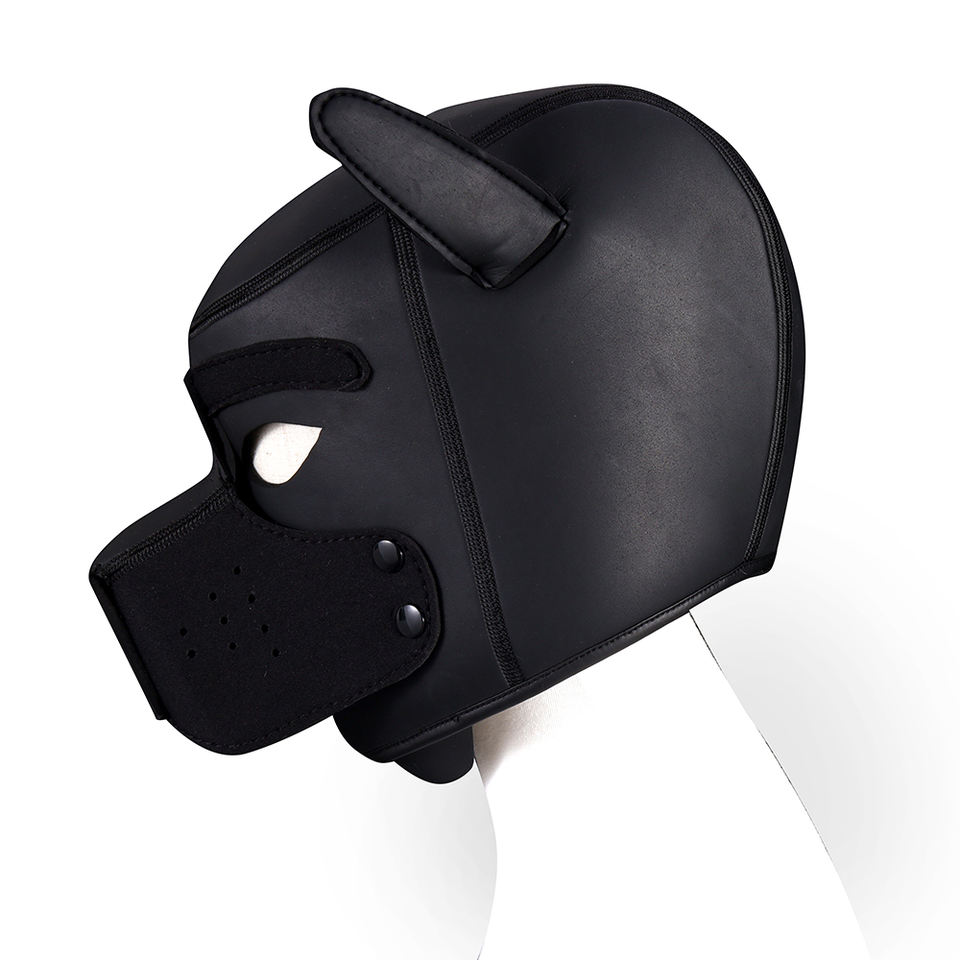 BDSM puppy hood mask
Material: Neoprene
Disclaimer: These ... MT - Face Dog Mask - Black photo-2