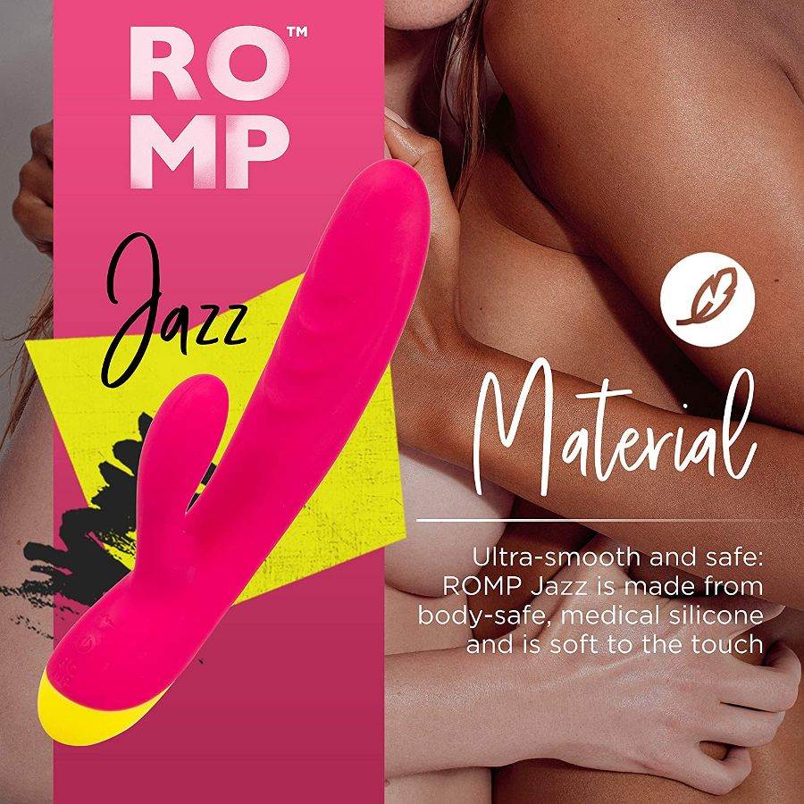 我們想通知您,適用於 Wow Tech 產品(ROMP、Womanizer、We-Vibe、Arcwave)的充電器適配... Romp - Jazz 兔子按摩棒 - 紅色 照片-11