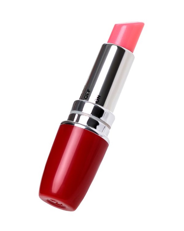 The Lipstick vibrating stimulator from A-Toys hides the secr... A-Toys - Lipstick Vibro Massager - Red photo-5