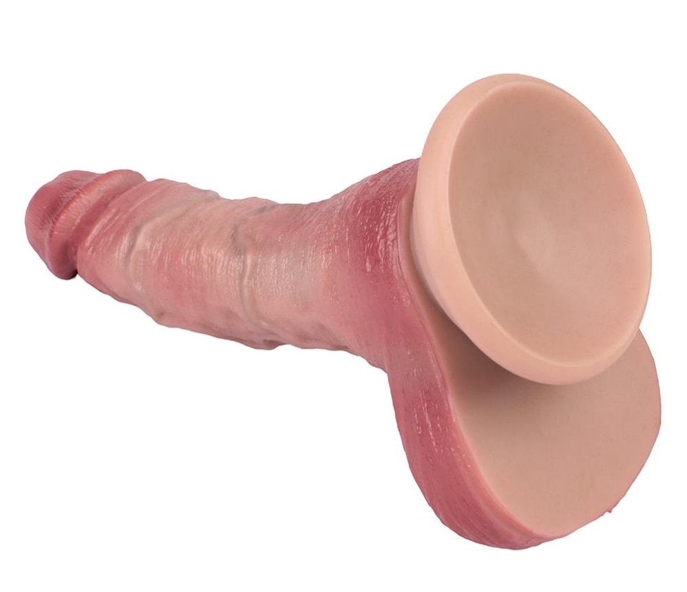 Double layer proceess
Head width: 3cm
Diameter: 4.3cm
Intot... FAAK - Sinbard Double Layer Dildo - Flesh photo-9