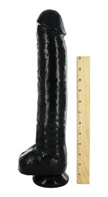 Master Cock - The Destroyer 16.5“假陽具 - 黑色 照片