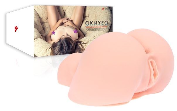 Oknyeo has more inner flesh, regardless of the size of vagin... Kokos - Oknyeo Double Hole Masturbator 3.8kg photo-12