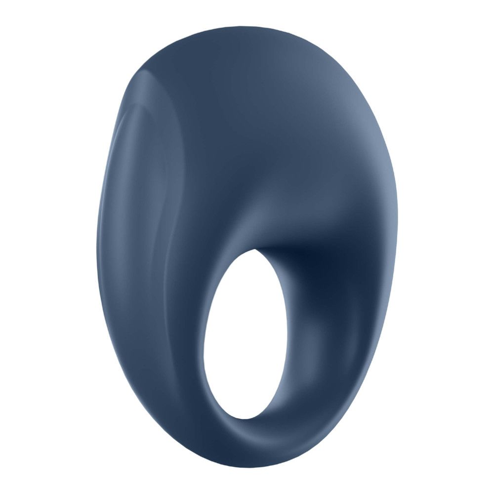 The Strong One cock ring made of body-friendly silicone will... Satisfyer - Strong One Ring - Dark Blue photo-7