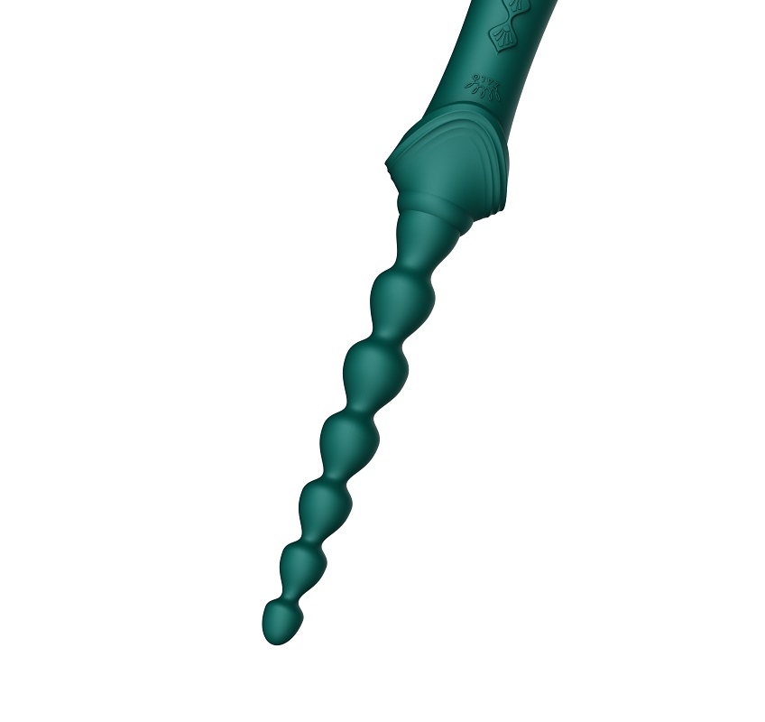 Bess offers the most targeted stimulation thanks to its inno... Zalo - Bess 2 Heating Dual Vibrator - Turquoise Green photo-7