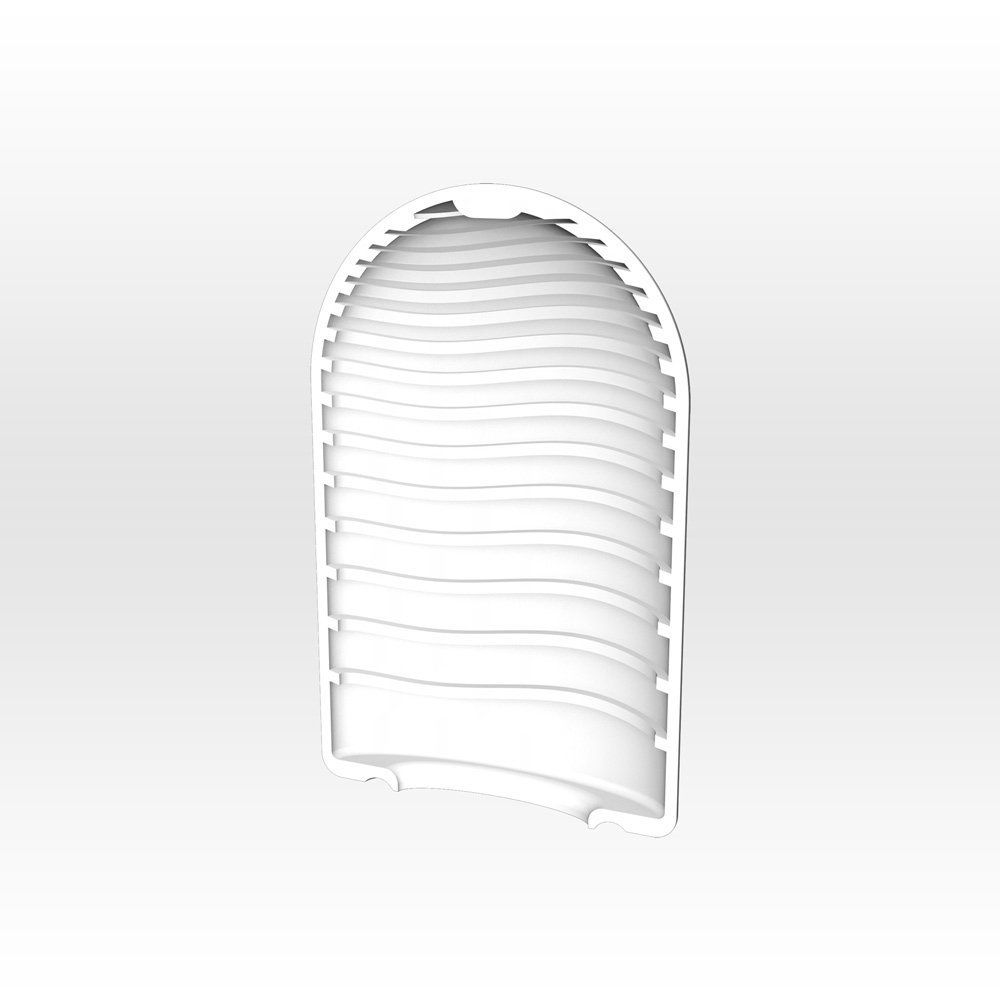 这新登场的“POCKET TENGA”就如同它的品名一样是强调可以放进口袋超方便携带的TENGA,外型等于是把之前推出的... Tenga - 口袋型自慰套 - 波纹曲线 白/蓝 照片-6