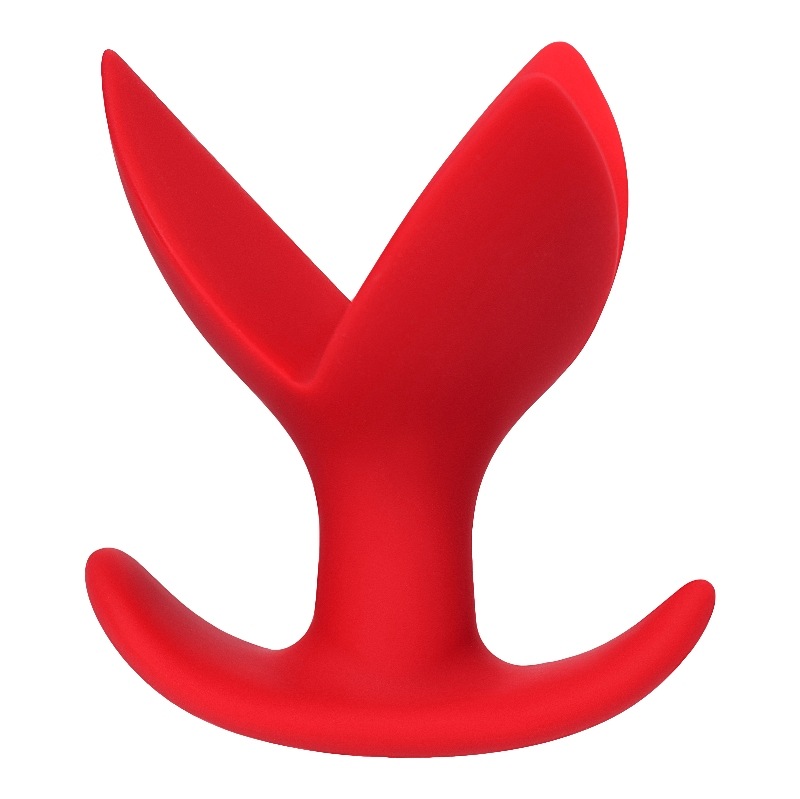 This three-petal expander plug has an exclusive design that ... ToDo - Flower Expander Plug - Red photo-3