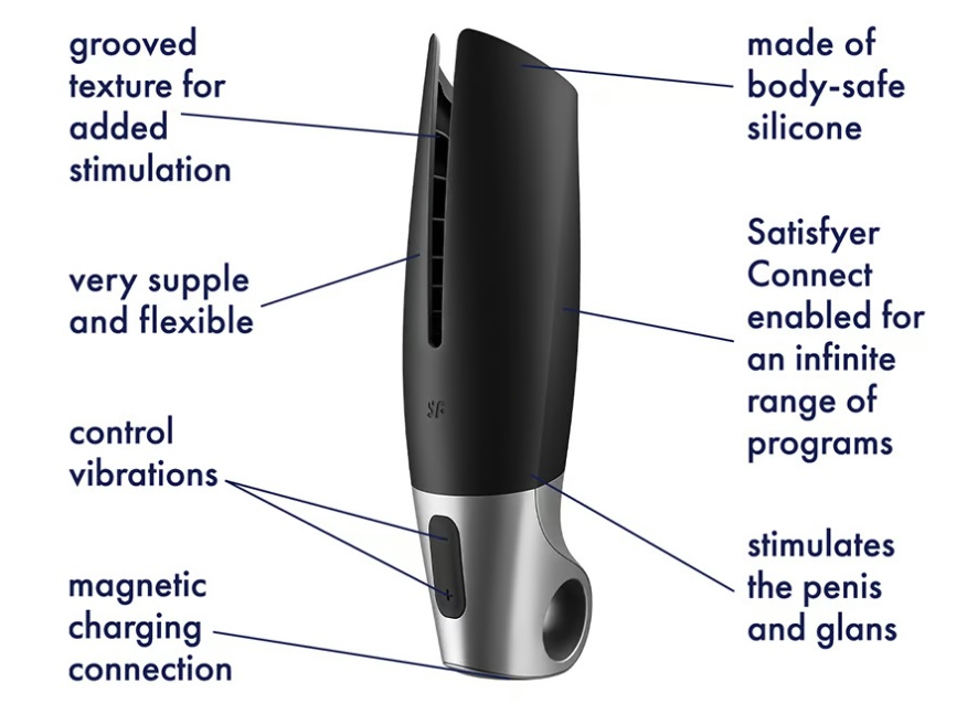 Let yourself to be pampered by the Satisfyer Power Masturbat... Satisfyer - Power Masturbator photo-4