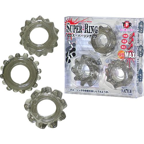 Mode Design - Super Cock Ring Starshape - Smoke photo