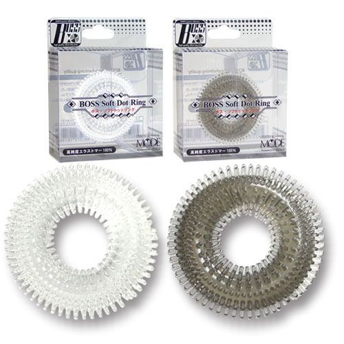 Special awnlike can stimulate female clitoris G spot
Applica... Boss - Soft Dot Ring - Smoke photo-3