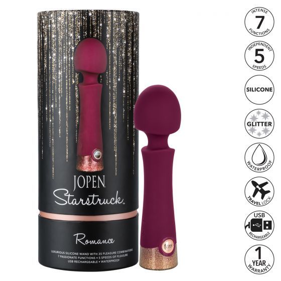 Give yourself over to a sensual love affair with the flexibl... CEN - Jopen Starstruck Romance Massager - Purple photo-10