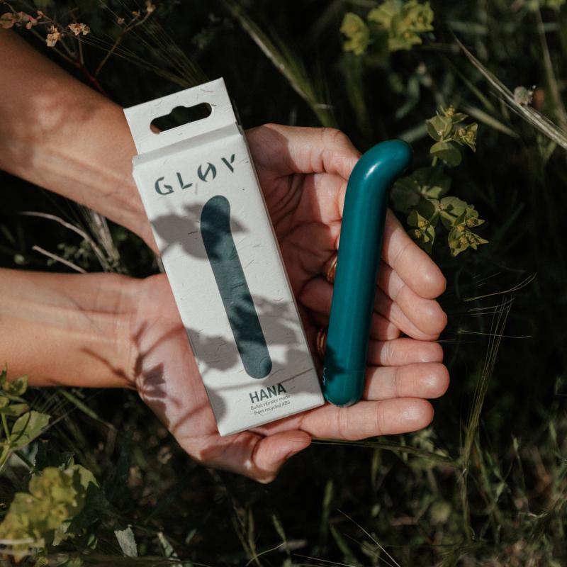 Meet Gløv, the new ECO-friendly collection! This vibrator is... Glov - Hana Eco G-Spot Vibrator - Green photo-10