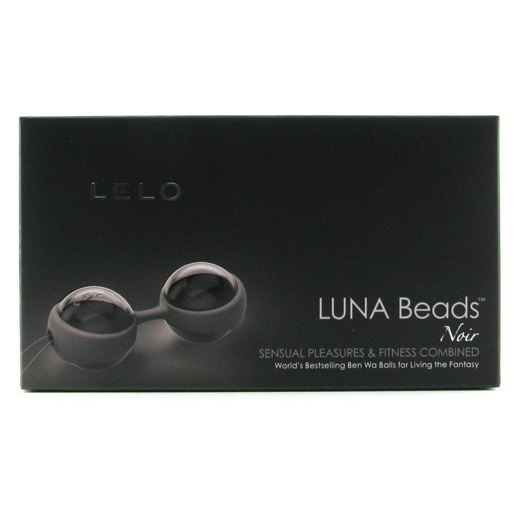 For women and couples seeking more intense intimate sensatio... Lelo - Luna Beads Noir Kegel Balls - Black photo-13
