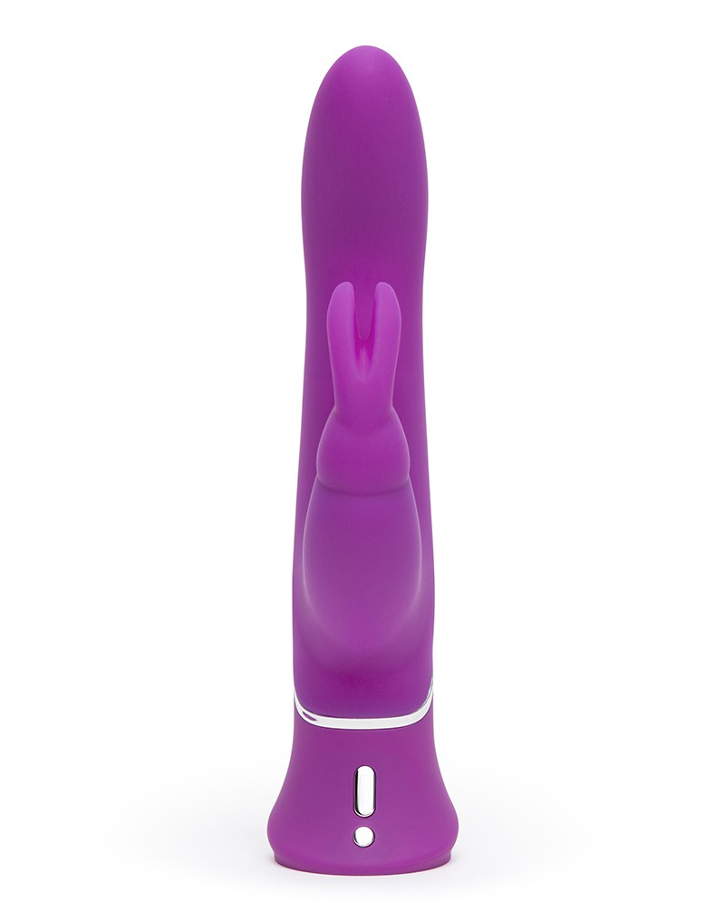 Unlike other thrusting vibrators, all the thrust this powerf... Happy Rabbit - Curve Rabbit Vibrator - Purple photo-4