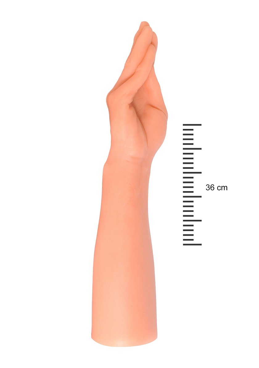 Feel the sensation of The Hand from ToyJoy Get Real Extreme ... ToyJoy - Get Real Fist Hand 36cm - Flesh photo-9