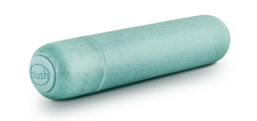 This pleasure-packed petite vibe is crafted from Biofeel, a ... Gaia - Eco Bullet - Aqua photo-4