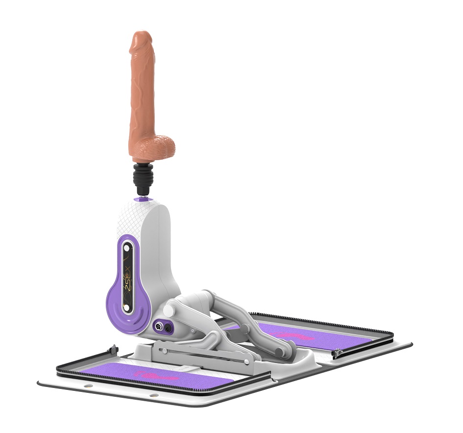 High-end Version X8-MP3: thrusting + penis with function... Z-Sex - Sex Machine X8 w MP3 - White photo-4