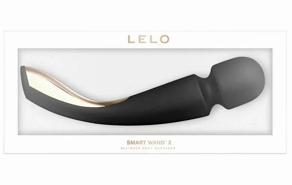 SMART WAND 2 大碼按摩棒是一款最適合您自己或與您的伴侶一同使用以達到一個完美前戲的工具。 使用它有助令你釋放... Lelo - Smart Wand 2 全身按摩棒 大碼 - 黑色 照片-5