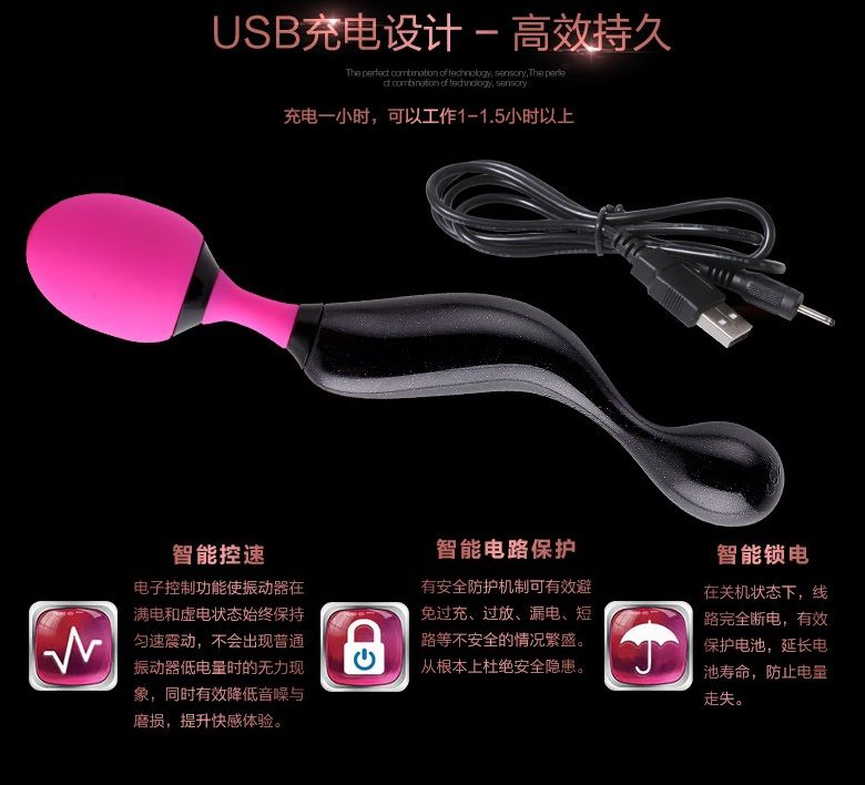超强劲魔杖按摩器闪亮登场,让您的愿望都成真。
这款多功能的小巧按摩器采用静音设计,震动强劲,亲密贴身的按摩满足您所有需... Adrien Lastic - Symphony 魔杖按摩棒 照片-27